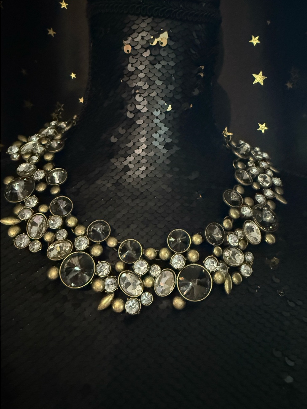 Vintage Chunky Collar Bib Statement Necklace